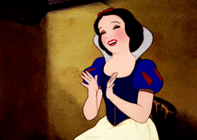Snow White Clapping Best Cartoon Reaction Gifs 2017 Animated Gif Images GIFs Center